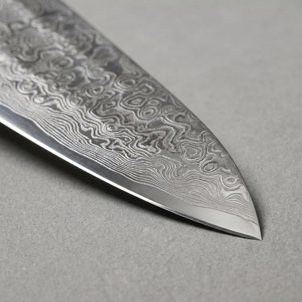Masahira Hand-Forged Damascus Chef Knife