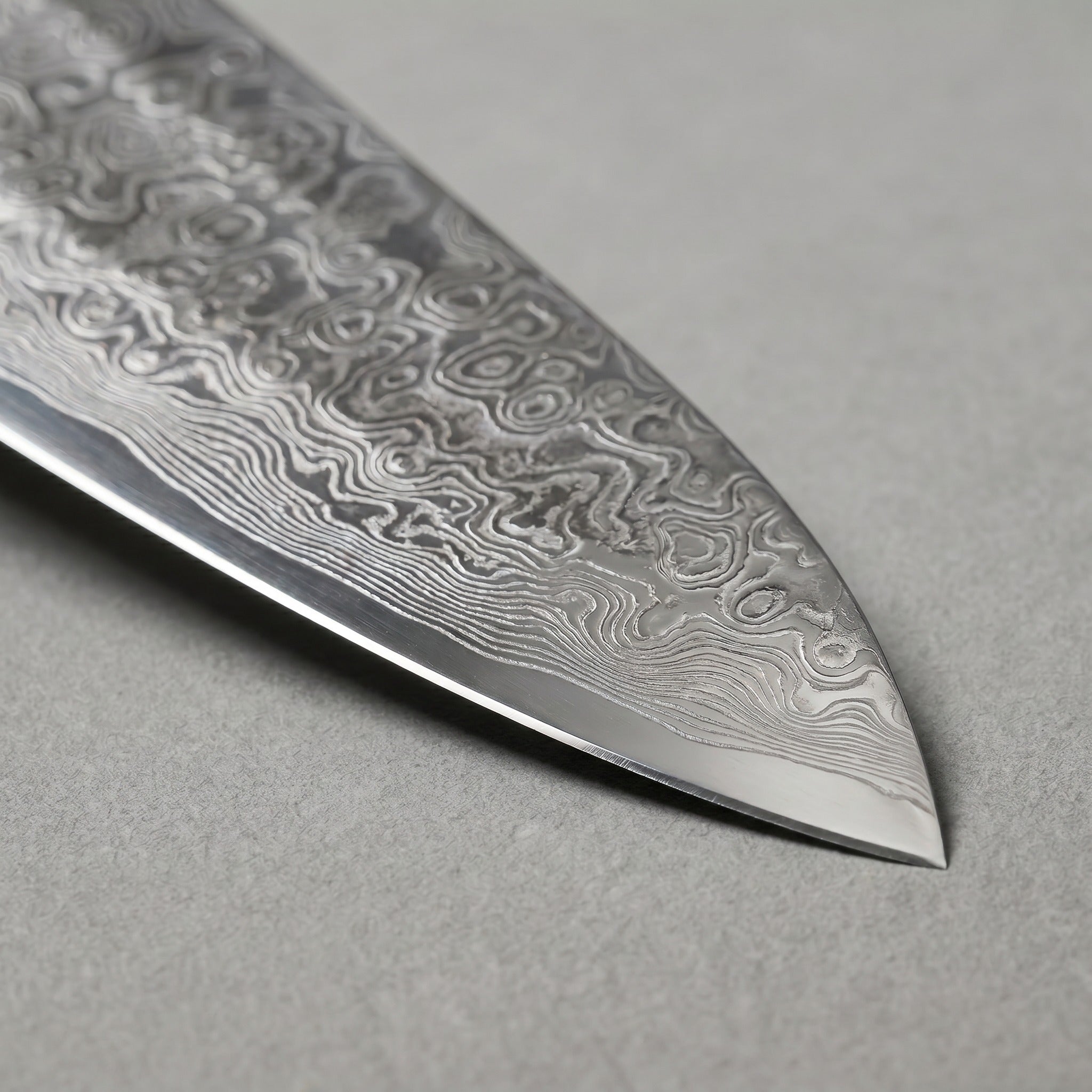 Masahira Hand-Forged Damascus Chef Knife