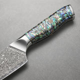 Masahira 67-Layer Abalone Damascus Chef Knife