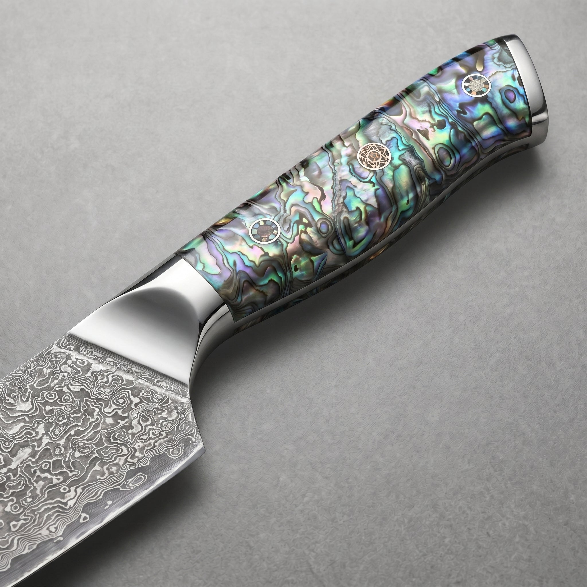 Masahira 67-Layer Abalone Damascus Chef Knife