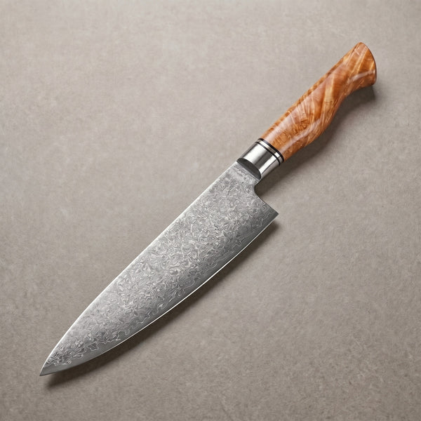 Masahira 67-Layer Damascus Chef Knife