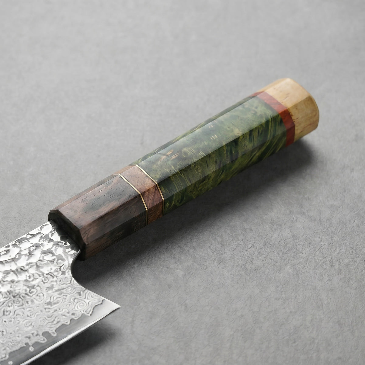Masahira VG10 Damascus Chef Knife — 67-Layer, Stabilized Wood Handle (8 in)