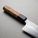 Masahira Chef's Knife — Silver Steel No.3, Wooden Handle (6.7 in)