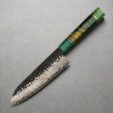 Masahira Hand-Forged 67-Layer Damascus Santoku Knife (7 in)