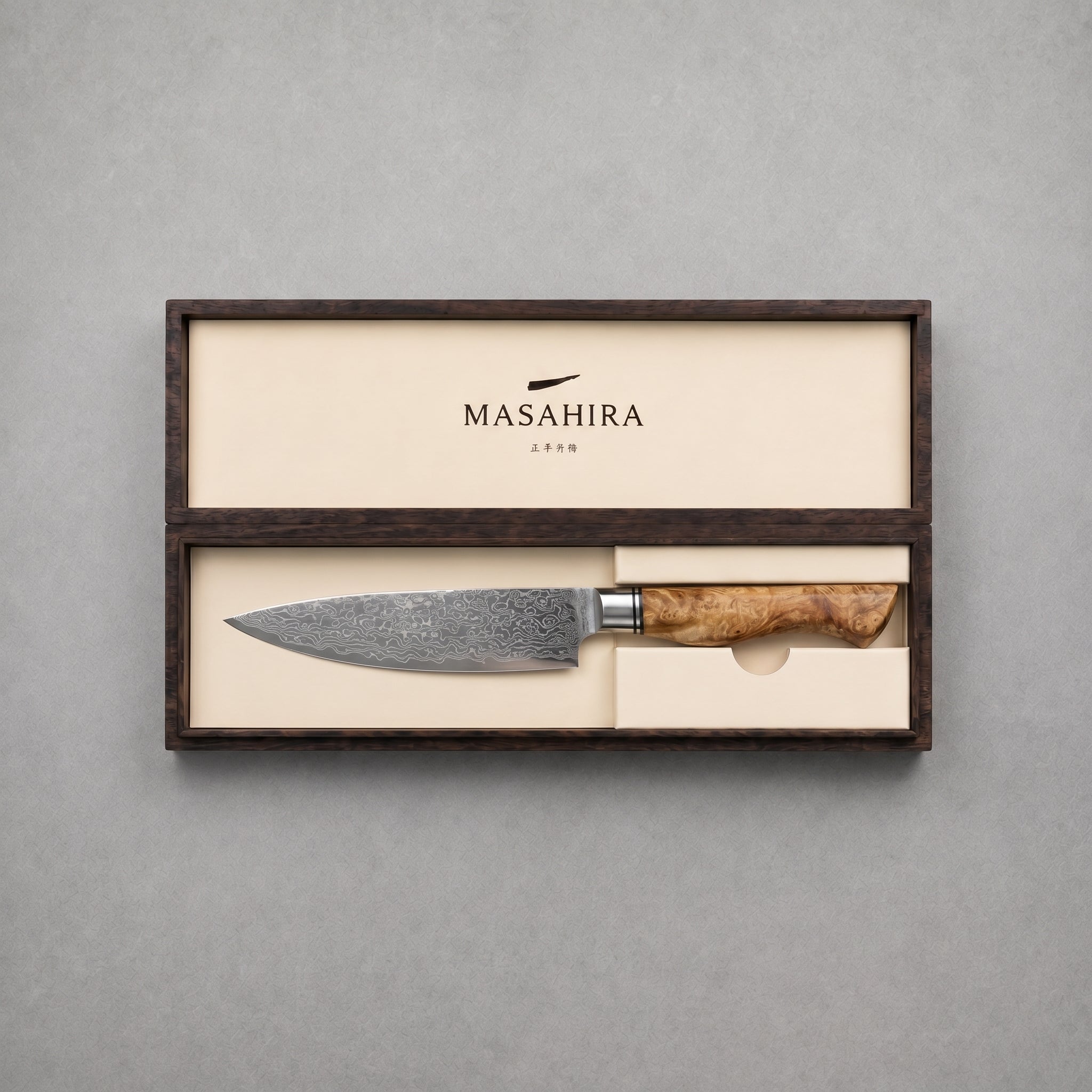 Masahira 67-Layer Damascus Utility Knife