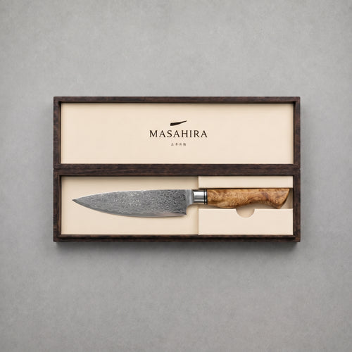 Masahira 67-Layer Damascus Utility Knife
