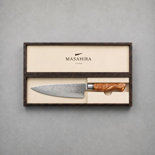 Masahira 67-Layer Damascus Chef Knife
