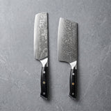 Masahira Kurogane Knife Set — G10 67-Layer Damascus
