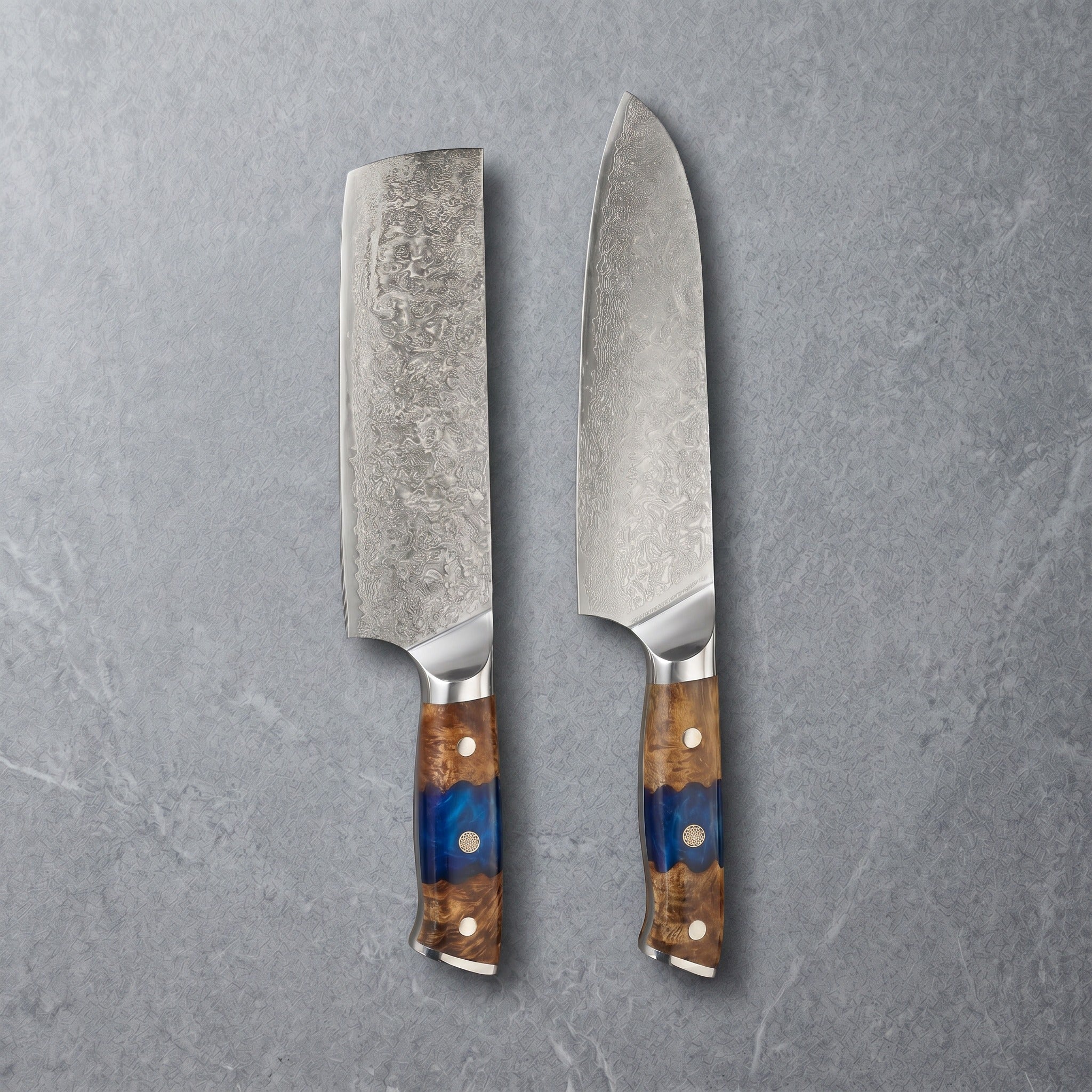 Ruri Series Knife Duo (Kiritsuke & Santoku)