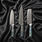 Shinju Series Knife Trio (Gyuto, Nakiri & Santoku)