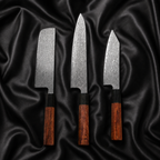 Take Series Knife Trio (Gyuto, Nakiri & Petty)